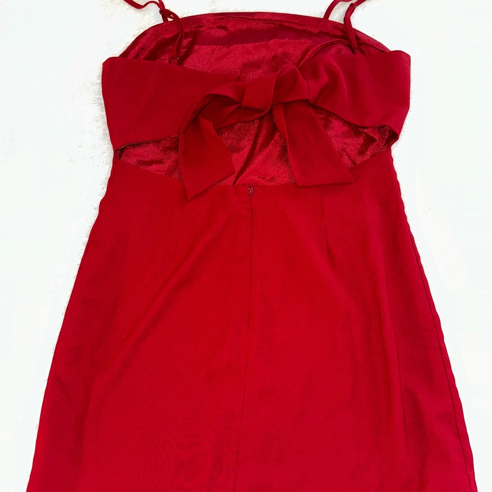 Lulu's Mini Red‎ Dress - Picture 3 of 6
